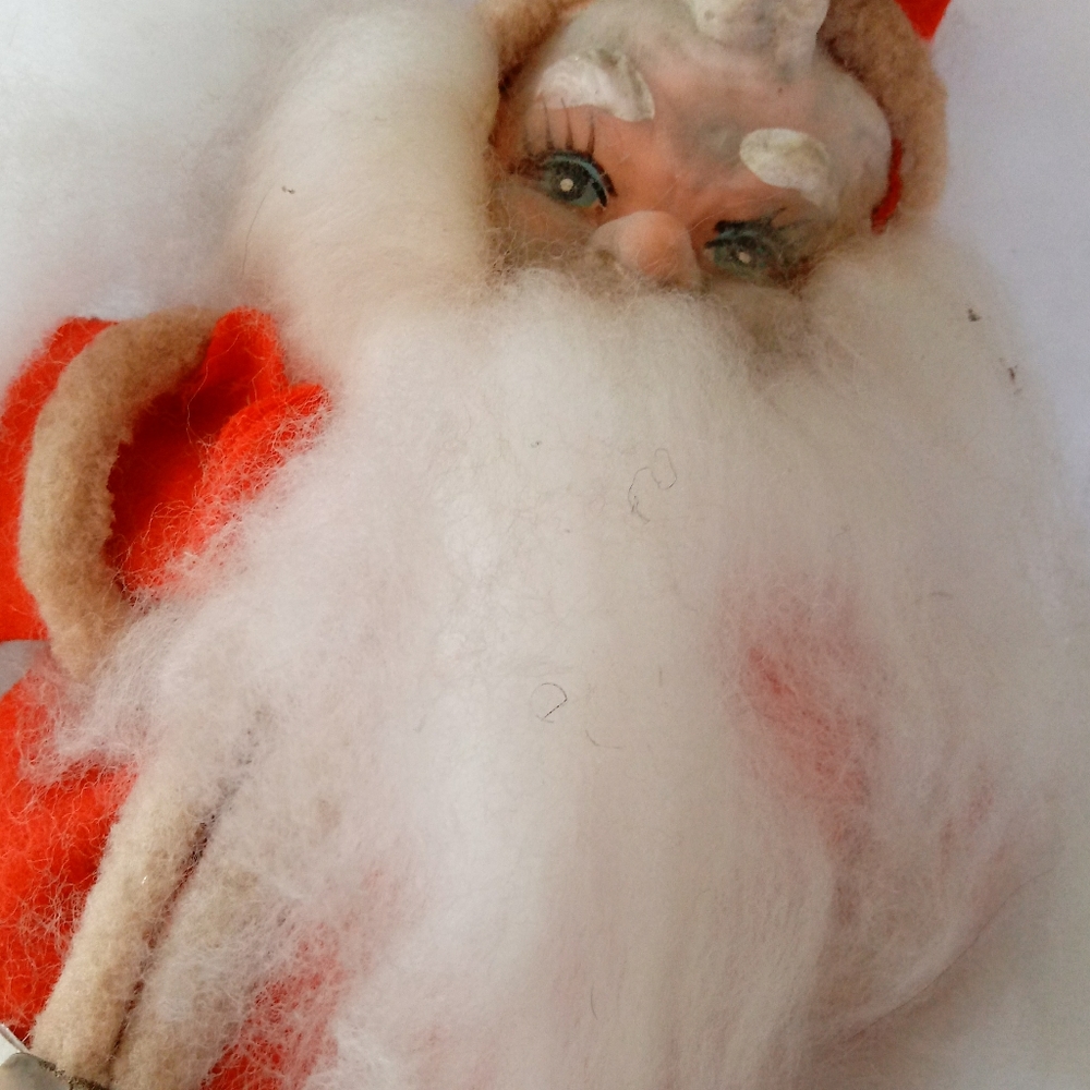 Old Santa ornament from Japan